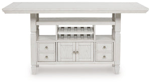 Robbinsdale - Antique White - Counter Height Dining Table
