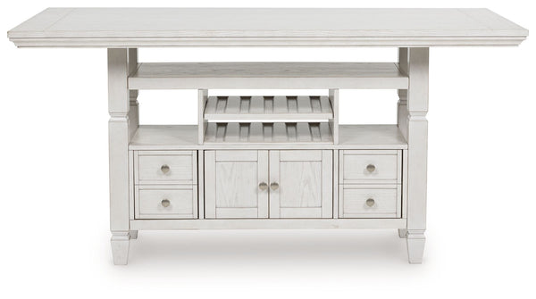 Robbinsdale - Antique White - Counter Height Dining Table