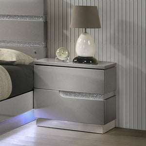 Paradox - Nightstand - Gray