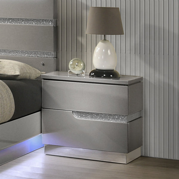 Paradox - Nightstand - Gray
