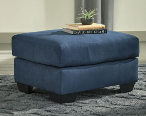 Darcy - Blue - Ottoman