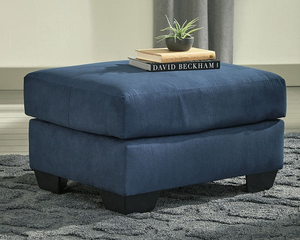 Darcy - Blue - Ottoman