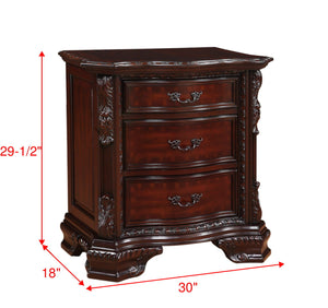 Sheffield - Queen 5 Piece Bedroom Set - Cherry
