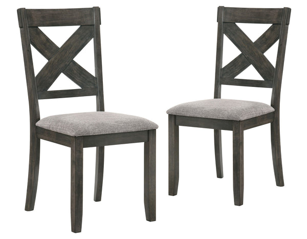The Gulliver Wood Side Chairs in rustic brown offer a perfect blend of durability, style, and comfort. Each chair is crafted from solid rubberwood and acacia wood veneers, ensuring long-lasting stability. The multi-step rustic brown finish enhances the na