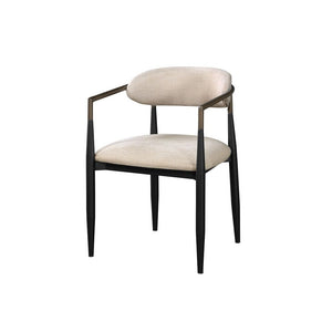 Jaramillo - Side Chair (Set of 2) - Beige & Black