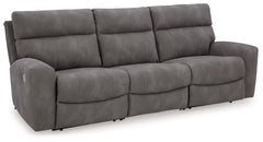 Stylish, adaptable and durable. Your living room is the central hub of your homeâ€”why settle for anything less? With this power reclining sectional sofa, you can make everyday lounging effortless. A modular design gives you the flexibility to rearrange a