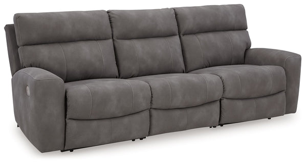 Stylish, adaptable and durable. Your living room is the central hub of your homeâ€”why settle for anything less? With this power reclining sectional sofa, you can make everyday lounging effortless. A modular design gives you the flexibility to rearrange a