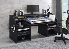The Briar music desk is expertly designed for advanced musical producers. With more than enough mounting space for equipment and its ample size. The high-quality and sturdy frame will securely hold all your gear for years to come. The ample pullout tray c