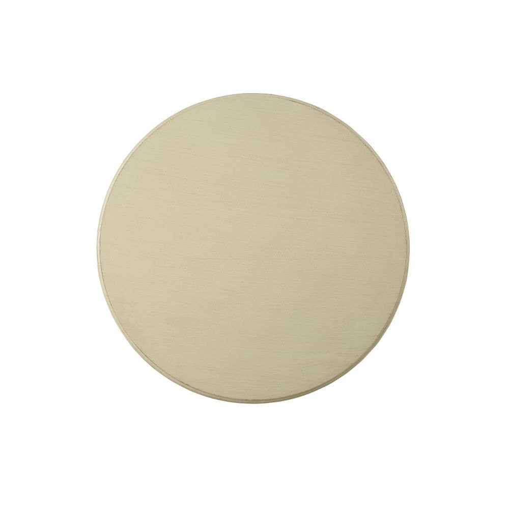 With a shapely robust turned base and traditional round top, the Alyx side table will -"wow-" your company. This table will cast an elegant feel and mix with almost any style. It is offered in white for the shabby chic enthusiast and espresso for traditio