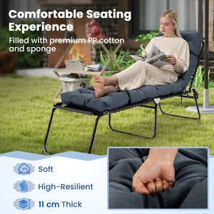 The cushion cover is wear-resistant with a long lifespan <br>The cushion cover is breathable and will not fade easily <br>Thickened cushion with high resilience cotton for optimal comfort <br>Equipped with 4 string ties to keep the cushion firmly attached