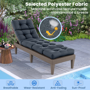 The cushion cover is wear-resistant with a long lifespan <br>The cushion cover is breathable and will not fade easily <br>Thickened cushion with high resilience cotton for optimal comfort <br>Equipped with 4 string ties to keep the cushion firmly attached