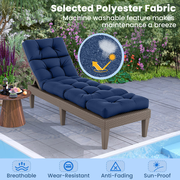 The cushion cover is wear-resistant with a long lifespan <br>The cushion cover is breathable and will not fade easily <br>Thickened cushion with high resilience cotton for optimal comfort <br>Equipped with 4 string ties to keep the cushion firmly attached