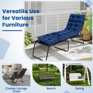 The cushion cover is wear-resistant with a long lifespan <br>The cushion cover is breathable and will not fade easily <br>Thickened cushion with high resilience cotton for optimal comfort <br>Equipped with 4 string ties to keep the cushion firmly attached