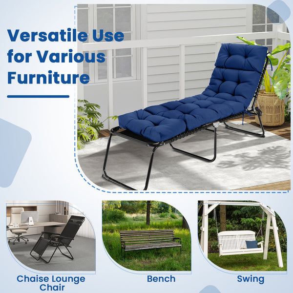 The cushion cover is wear-resistant with a long lifespan <br>The cushion cover is breathable and will not fade easily <br>Thickened cushion with high resilience cotton for optimal comfort <br>Equipped with 4 string ties to keep the cushion firmly attached