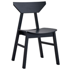 Elevate your dining space with Briar collection. Its sophisticated black finish, adds a touch of modern elegance to any dining space. Its minimalist design and sturdy construction make it perfect for both everyday meals and special gatherings. The sleek, 