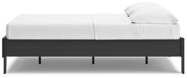 Socalle - Black - Full Platform Bed