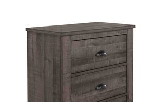 Coralee - Queen 5 Piece Bedroom Set - Dark Gray