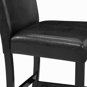  faux-marble tabletop exudes luxury while providing a durable and easy-to-clean surface for meals