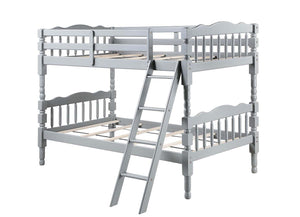 Homestead - Twin Over Twin Bunk Bed - Gray Finish