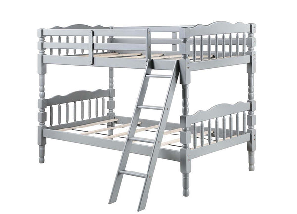 Homestead - Twin Over Twin Bunk Bed - Gray Finish