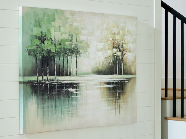  crafting a peaceful landscape youâ€™ll love to get lost in. With its green