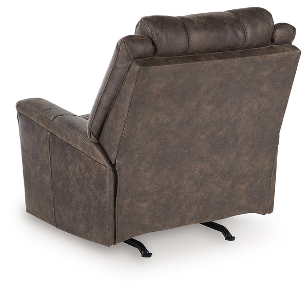 Lixtowel - Walnut - Rocker Recliner