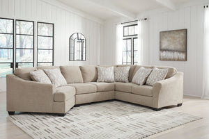 this sectional with cuddler gives everyone room to sprawl out in style. Its contemporary silhouette expertly blends an on-trend aesthetic and everyday comfor