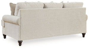  transitional style? Enter this sofa. Its commitment to carefree comfort is right at home with your relaxed living room aesthetic. A subtle chevron effect elevates the everyday charm of the neutral fabric