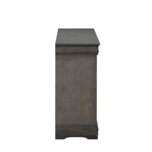  the simple moldings and luxurious pull handles add subtle 