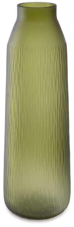 Creating a contemporary haven is all in the details. With this vase, you can keep your elevated aesthetic consistent from indoors to out. Its luxe green color brings a touch of brightness to your tabletops and shelves. Take on-trend design one step furthe