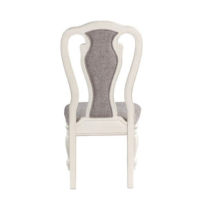 Florian - Side Chair (Set of 2) - Gray & Antique White