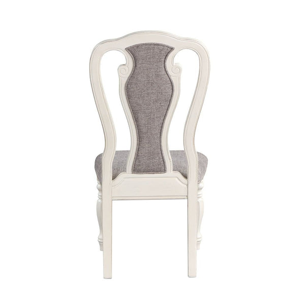 Florian - Side Chair (Set of 2) - Gray & Antique White