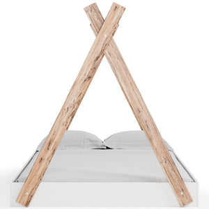Piperton - Brown / White - Full Tent Complete Bed in Box