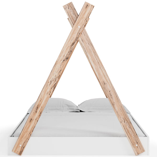 Piperton - Brown / White - Full Tent Complete Bed in Box