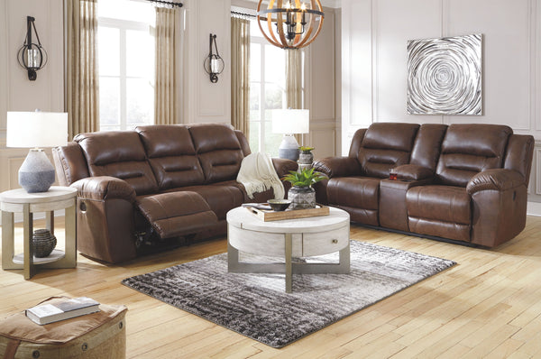 Stoneland - Chocolate - 2 Pc. - Power Sofa