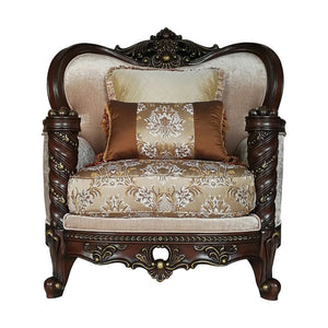  Molding Trim with Welt Trim: Contrast Gold-Brush Accent