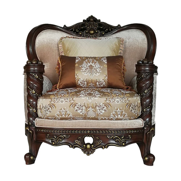  Molding Trim with Welt Trim: Contrast Gold-Brush Accent