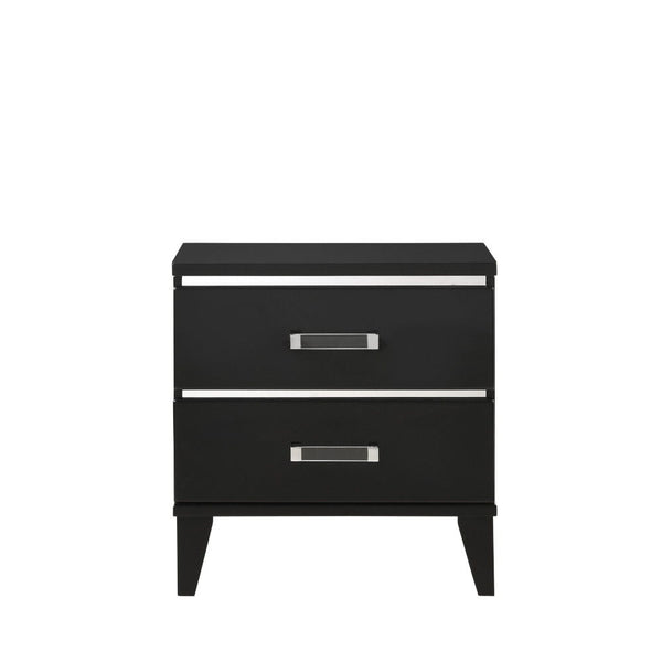 Chelsie - Nightstand - Black Finish