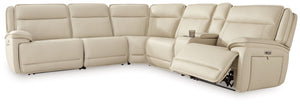 This power sectional is the perfect combination of sleek style and thoughtful functionality. Engineered for comfort and convenience, the set offers concealed storage compartments and endless relaxation. From movie nights to family gatherings, it becomes a