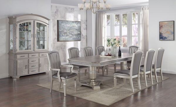 Klina - Buffet & Hutch - Pearl Silver
