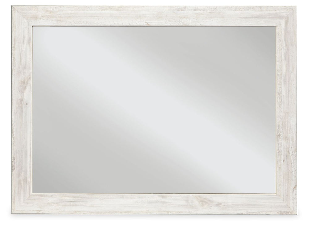 If itâ€™s coastal chic or cottage quaint style you long for, this whitewashed mirror invites you to go to town. Its distinctive weatherworn finish conveys an easy-breezy sensibility, perfect for a restful bedroom retreat. Tastefully edited lines give this