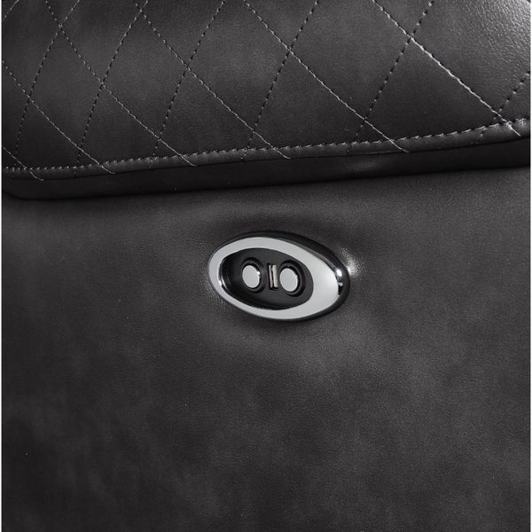  POWER Motion Reclining Function Tight Back & Seat Cushion (1+1) Diamond Tufted