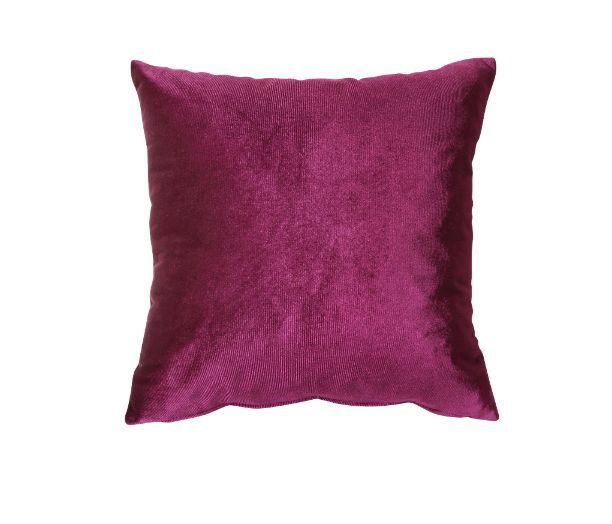 Looking to create a glamorous living room, look no further. The Heibero collection is ideal for that. Featuring timeless button tufting and the more modernized fine details such as the mirrored trim accents. The burgundy velvet upholstery is an eye-catche