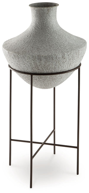 Estonbank - Distressed Cream - Vase - 35"