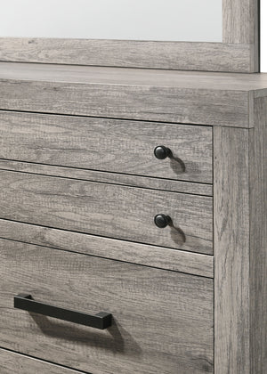 Tundra - Queen 4 Piece Bedroom Set - Gray