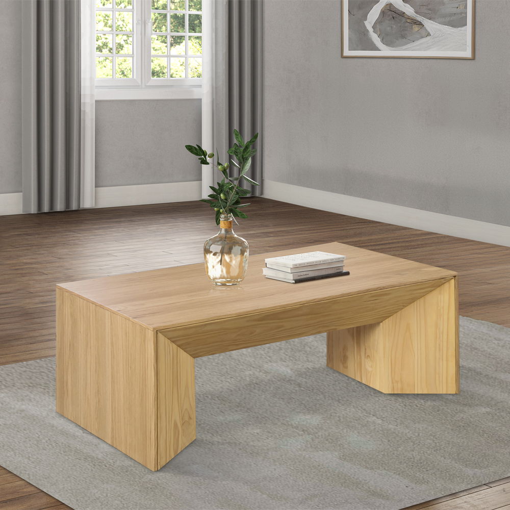 Embrace a fusion of modern simplicity and robust construction with the Harold collection. This contemporary set features thickened tabletops that exude strength and style. The inviting brown finish brings warmth, transforming your living space into a cozy