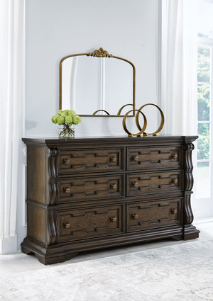  this dresser makes a bold statement. Spacious drawers store your clothes