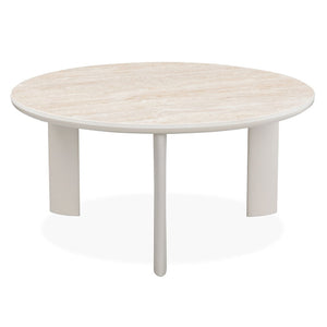 Ingram - Coffee Table - Sintered Stone & Light Gray Finish