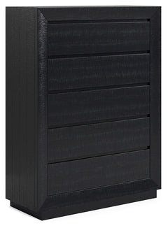 The heavily distressed surface of this chest of drawers reflects balance between farmhouse and contemporary style. With streamlined storage and a timeless design thatâ€™s equal parts cool and casual, it offers uncomplicated sophistication with a modern ed