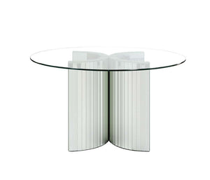 Noralie - Dining Table - Mirrored - 30"
